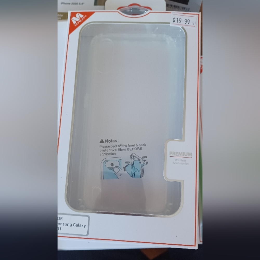 Samsung Galaxy A01 Clear phone case